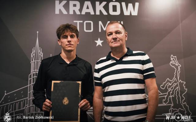 Młody zawodnik podpisał kontrakt z Wisłą Kraków