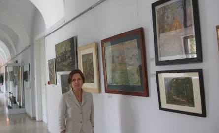 O pokazanych na wystawie najcenniejszych eksponatach ze zbiorów radomskiego muzeum opowiadała Katarzyna Wrona, kurator ekspozycji.