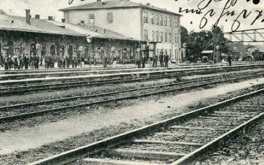 Dworzec PKP w Oświęcimiu w okresie międzywojennym