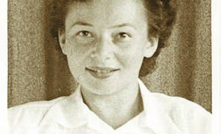 Hanna Sikorska, gdy miała 18 lat