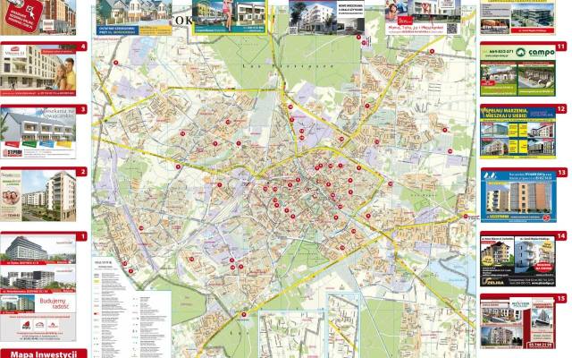 Białystok: Mapa inwestycji mieszkaniowych 2012 w Kurierze Porannym