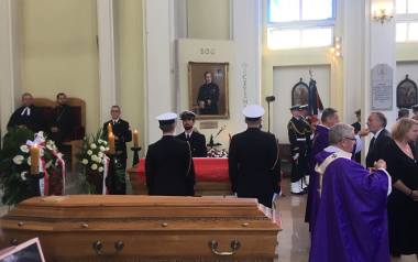 Uroczystości pogrzebowe Józefa Unruga i jego żony w Gdyni [2.10.2018]