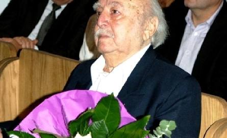 Gościem specjalnym na otwarciu był 95-letni klezmer Leopold Kozłowski.
