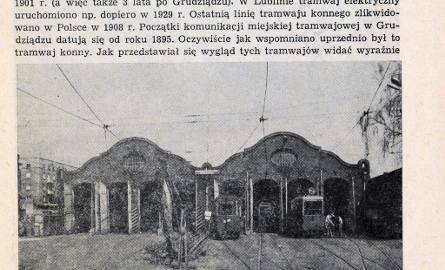 Grudziądz miał elektryczne tramwaje przed Warszawą i Krakowem!