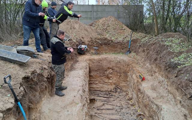 W Wielkopolsce odnaleziono grób masowy. Ciała zostały ułożone w dwóch warstwach