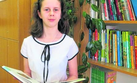 Daria Piersiak z gminy Łopuszno osiągnęła najwyższy wynik w konkursie humanistycznym. Jej największą pasją jest czytanie książek. Uwielbia zwierzęta