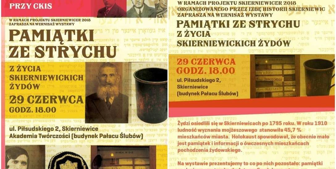 Skierniewicer 2018: Pamięci Żydów ze Skierniewic