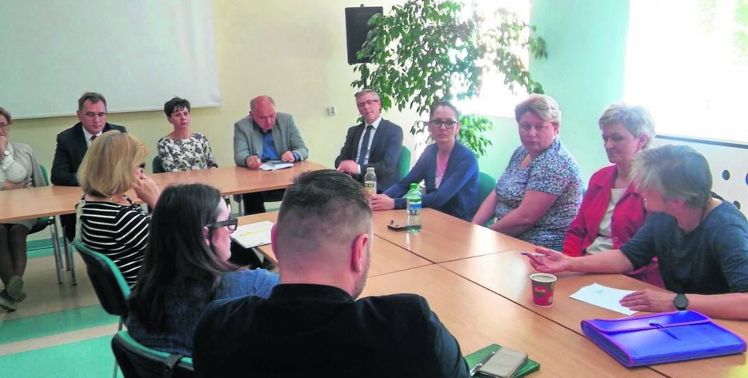 Spotkanie pracowników DPS ze starostą miało miejsce w hotelu Centrum w Kołobrzegu