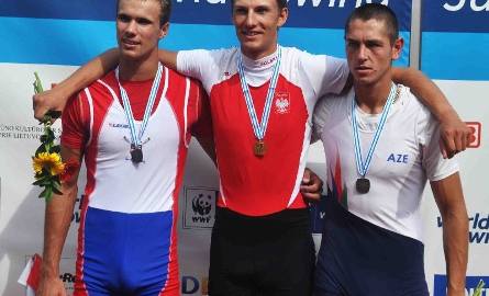 Związany z Pińczowem Natan Węgrzycki - Szymczyk mistrzem świata juniorów w wioślarstwie!