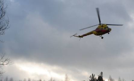 Czechowizna> 80-latka ratował helikopter - zobacz zdjęcia