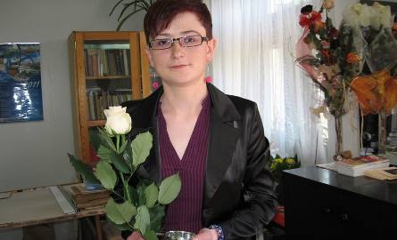 Bibliotekarz Roku - Ewelina Krasińska, z biblioteki dziecięcej Miejskiej Biblioteki Publicznej.