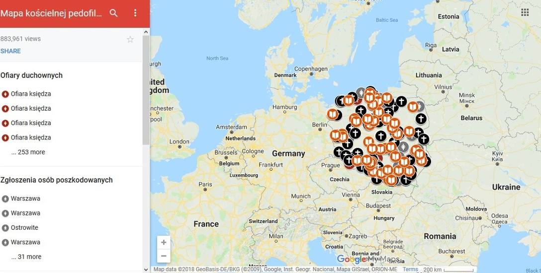 Zero tolerancji dla pedofili w sutannie? Polska mapa księży pedofilów w sieci. Ile było przypadków w regionie?