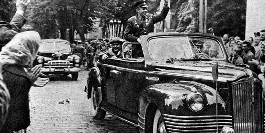 22 lipca 1961. W Zielonej Górze &quot;filarem&quot; obchodów tego święta była wizyta Jurija Gagarina