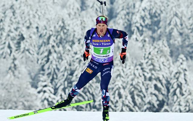 Norweskie podium na zakończenie biathlonowej rywalizacji w Ruhpolding