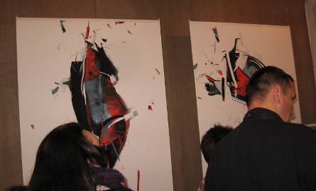 Sztuka Salonu Zimowego - tłum widzów na otwarciu wystawy w Radomiu (zdjęcia)