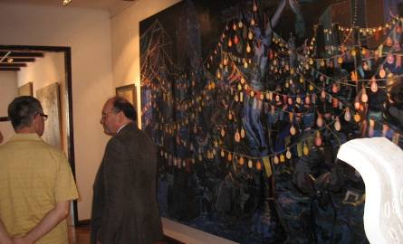 A to kolejny monumentalny obraz Edwarda Dwurnika "Iluminacja”.