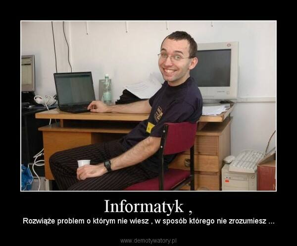To nie error. Najlepsze MEMY na Dzień Informatyka. Świat programistów to inspiracja do żartów. Internauci śmieją się z informatyków
