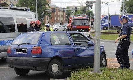 Bydgoszcz. Wypadek na rondzie Fordońskim, ulica odblokowana