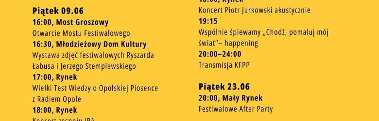 Tak było na Festiwalu Opole w poprzednich latach. W czerwcu ponownie Opole będzie stolicą polskiej piosenki.