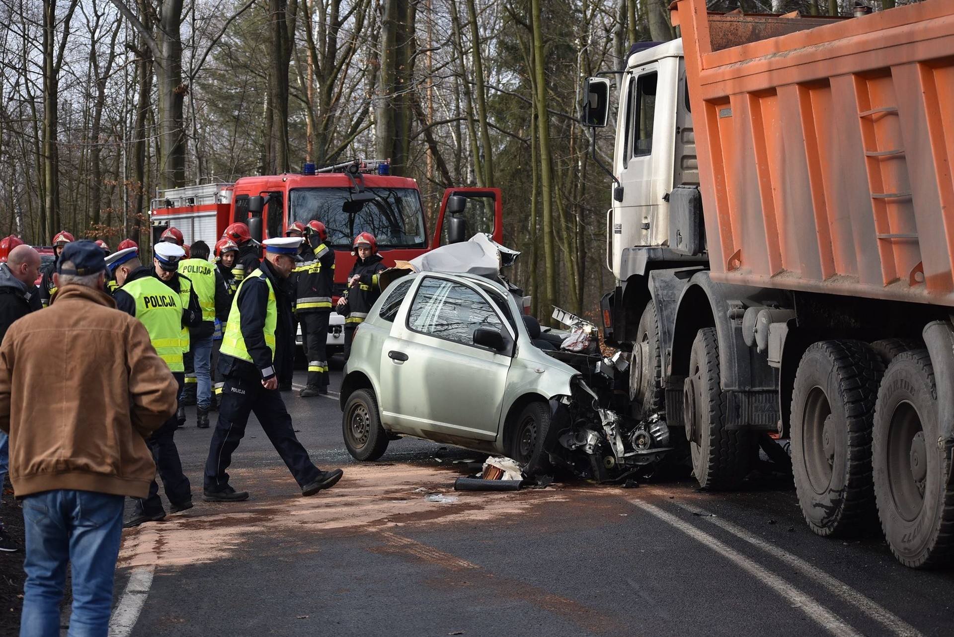 Koszmarny wypadek w Katowicach. 71-letnia kobieta wjechała ...