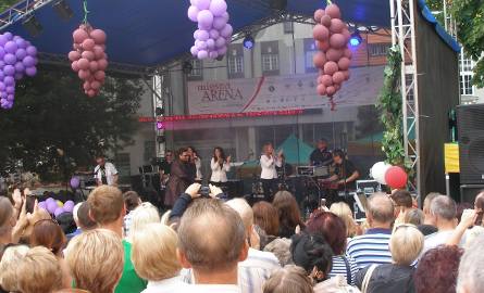 Krzysztof Krawczyk na małej winobraniowej scenie