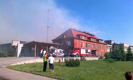 Pali się szpital w Miastku! 11 jednostek straży gasi pożar