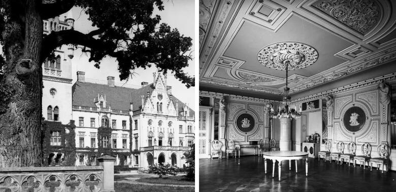 Tak wyglądały przed wojną opolskie pałace. To były prawdziwe perełki architektury