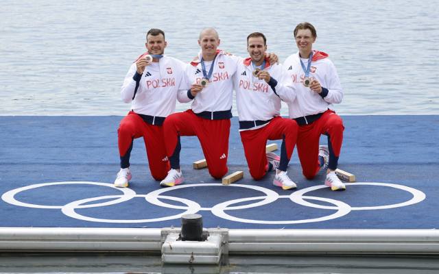 Polscy wioślarze z brązowym medalem. Wielkie emocje w wyścigu z udziałem czwórki podwójnej mężczyzn