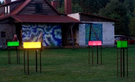 Leon Tarasewicz - instalacja we wsi Łapicze