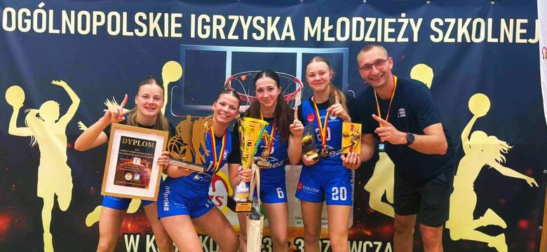 Młode gorzowianki mistrzyniami Polski w koszykówce trzy na trzy