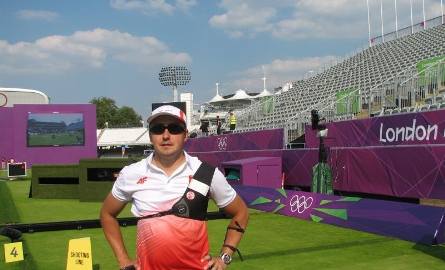 Łucznik z Kielc trenował na obiektach olimpijskich (zdjęcia)