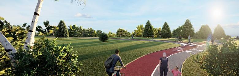 Najważniejsze inwestycje w gminie Chrzanów w 2024 roku. Budowa ścieżki rowerowej wzdłuż Chechła