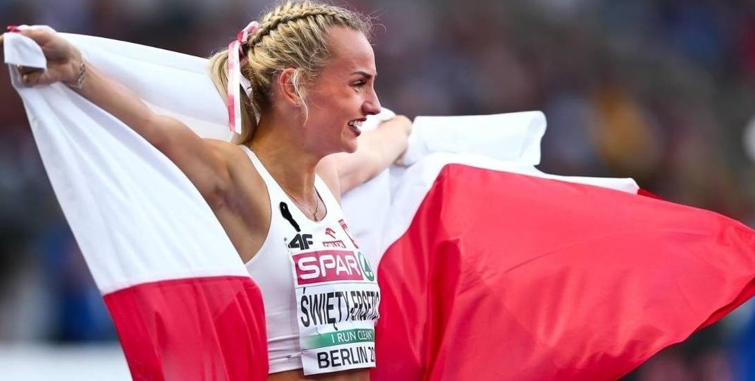 A w Glasgow chorąży z Torunia podziwiał Justynę Święty-Ersetic, kończącą bieg polskiej sztafety po złoty medal mistrzostw Europy