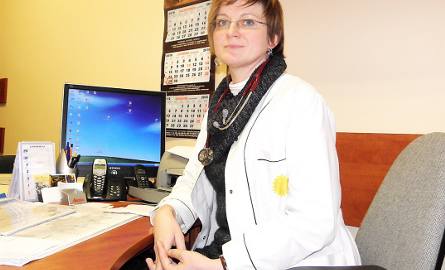 Lekarka Grażyna Czarnecka (WSPL) nie należy do najdłużej pracujących w WSPL, ale na pewno do najchętniej odwiedzanych przez pacjentów