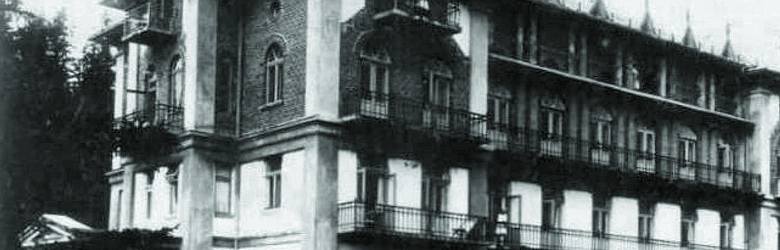 Sanatorium dla osób chorych na gruźlicę, które zbudowali koło Zakopanego Bronia i Kazimierz Dłuscy