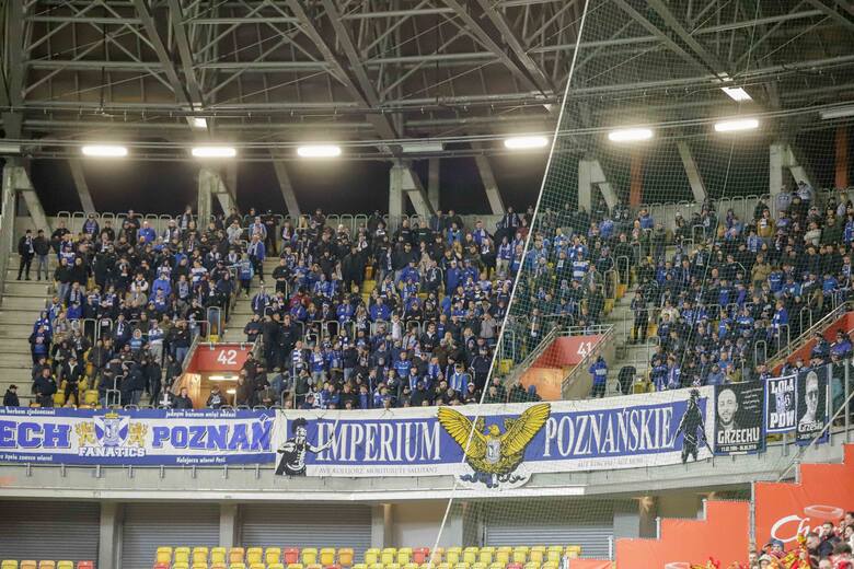 Oto ranking wyjazdowy kibiców Ekstraklasy. Zwycięstwo Lecha. Na podium GieKSa i Legia, poza nim Widzew
