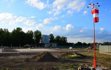 Lądowisko dla szpitala w Sandomierzu prawie gotowe 
