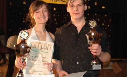 Zwycięzcy turnieju: Milena Hadzik i Łukasz Podgórski
