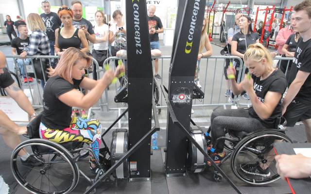 Poznań: Na MTP trwają targi FIT-EXPO 2018. Zobacz niezwykłe zmagania niepełnosprawnych sportowców [ZDJĘCIA]