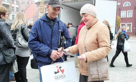 Zenon i Krystyna Janc po gęś do Grudziądza przyjechali z Rogóźna. To ich druga wygrana w konkursach "Pomorskiej"