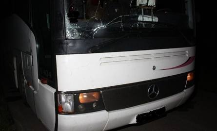 Kierowca autobusu śmiertelnie potrącił pieszego (zdjęcia) 