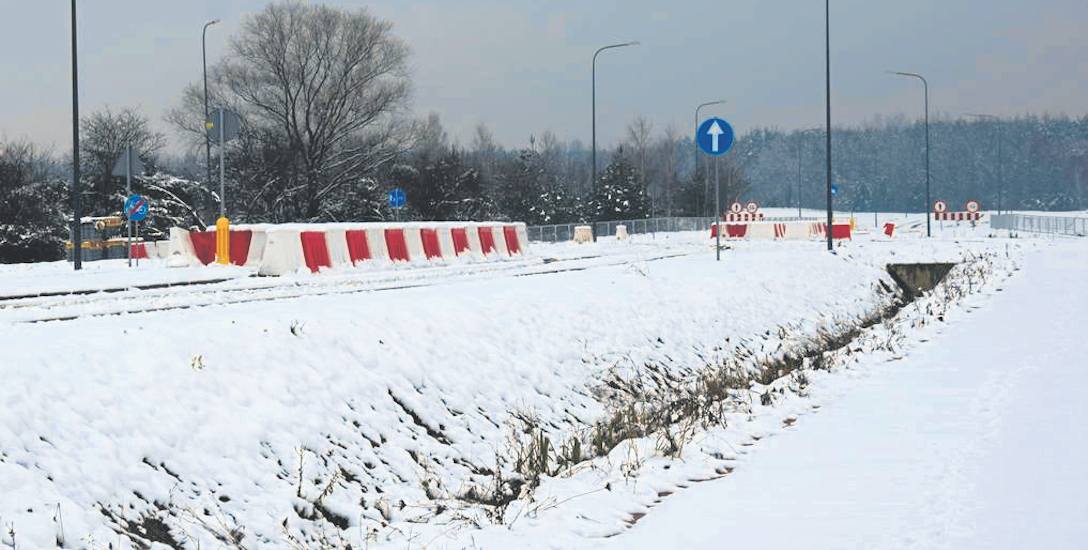 W tym roku udało się wybudować większą część drogi w kierunku Dąbrowy Górniczej.