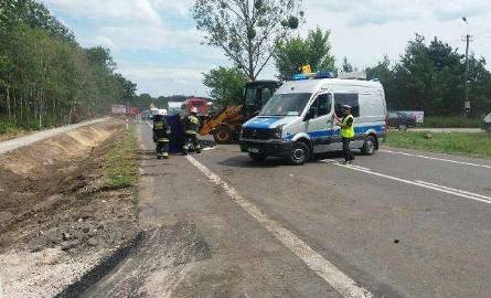 Do wypadku doszło na DK 80 w Złejwsi Wielkiej między Toruniem a Bydgoszczą