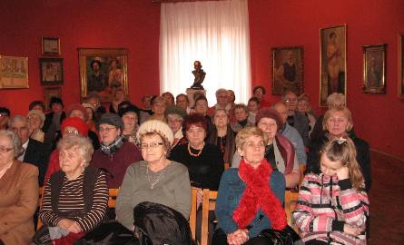 Uczestnikami spotkania byli członkowie Klubu Seniora na Glinicach.