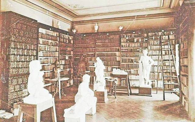 Biblioteka hr. Baworowskiego. 