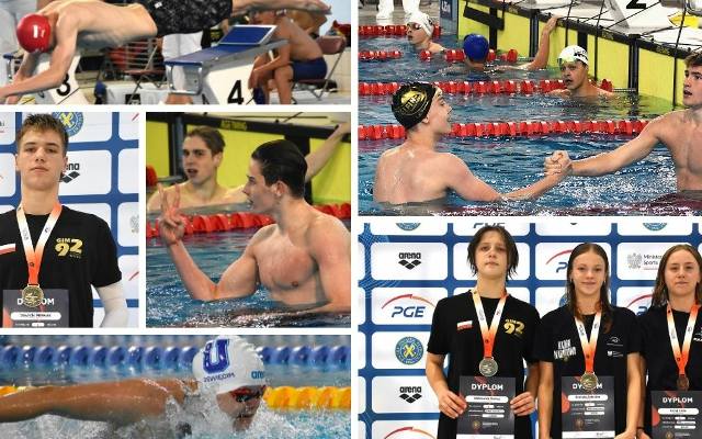MP U-15 w pływaniu w Oświęcimiu. Mateusz Stawicki i Antonia Szabała najlepszymi zawodnikami mistrzostw. WIDEO, ZDJĘCIA