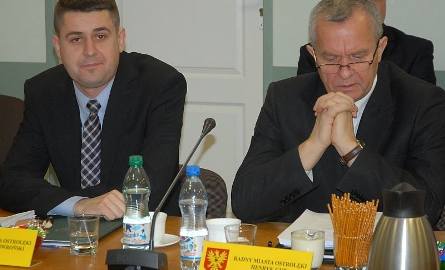 Nowe twarze w radzie miasta – Michał Skowroński (z lewej) i Henryk Gut