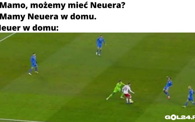 MEMY po meczu Polska - Ukraina. Manuel Neuer, to nawet nie jest on!