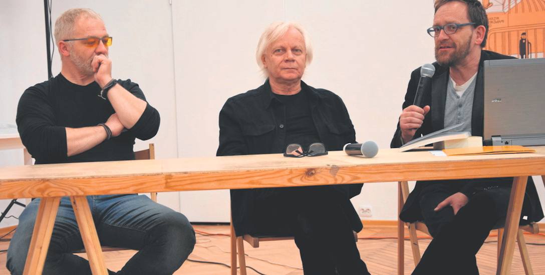 Od lewej: Radosław Czarkowski, Leszek Kania, Wojciech Kozłowski chcą ronda im. Szpakowskiego
