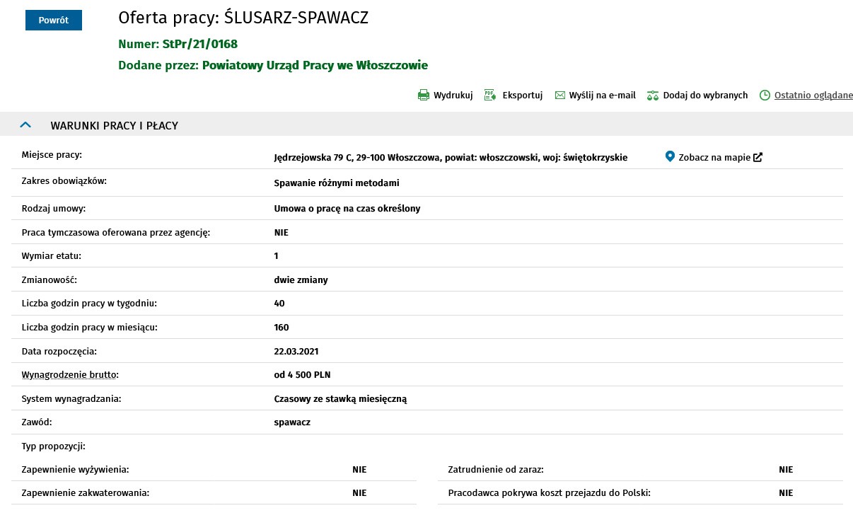 Zobacz najnowsze oferty pracy z najwyższymi zarobkami w powiecie włoszczowskim [TOP 20] - echodnia.eu